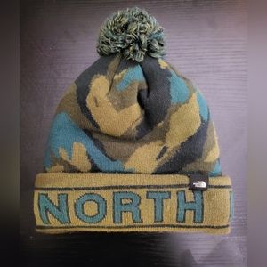 The North Face Boys Camo Winter Hat
